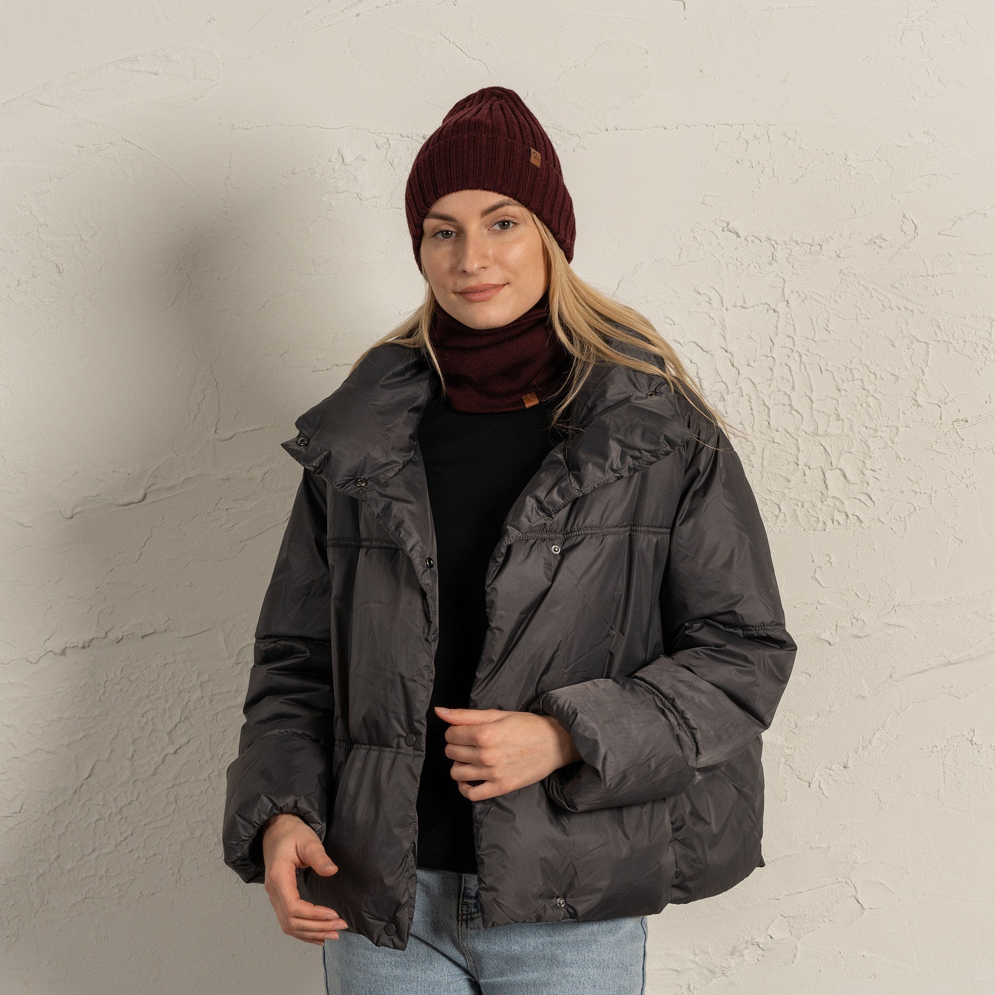 CozyMerino Beanie - Luxe Merinowol Muts voor Dames