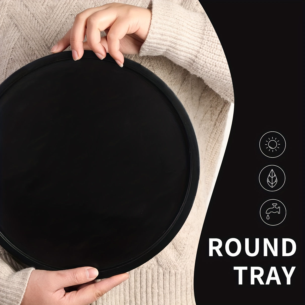 BohoChic - Elegante Houten Decoratieve Schaal