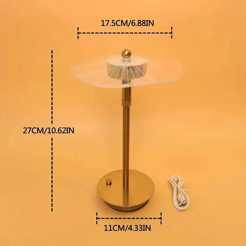 Elegante LED Bureau Tafellamp met Verstelbaar Design