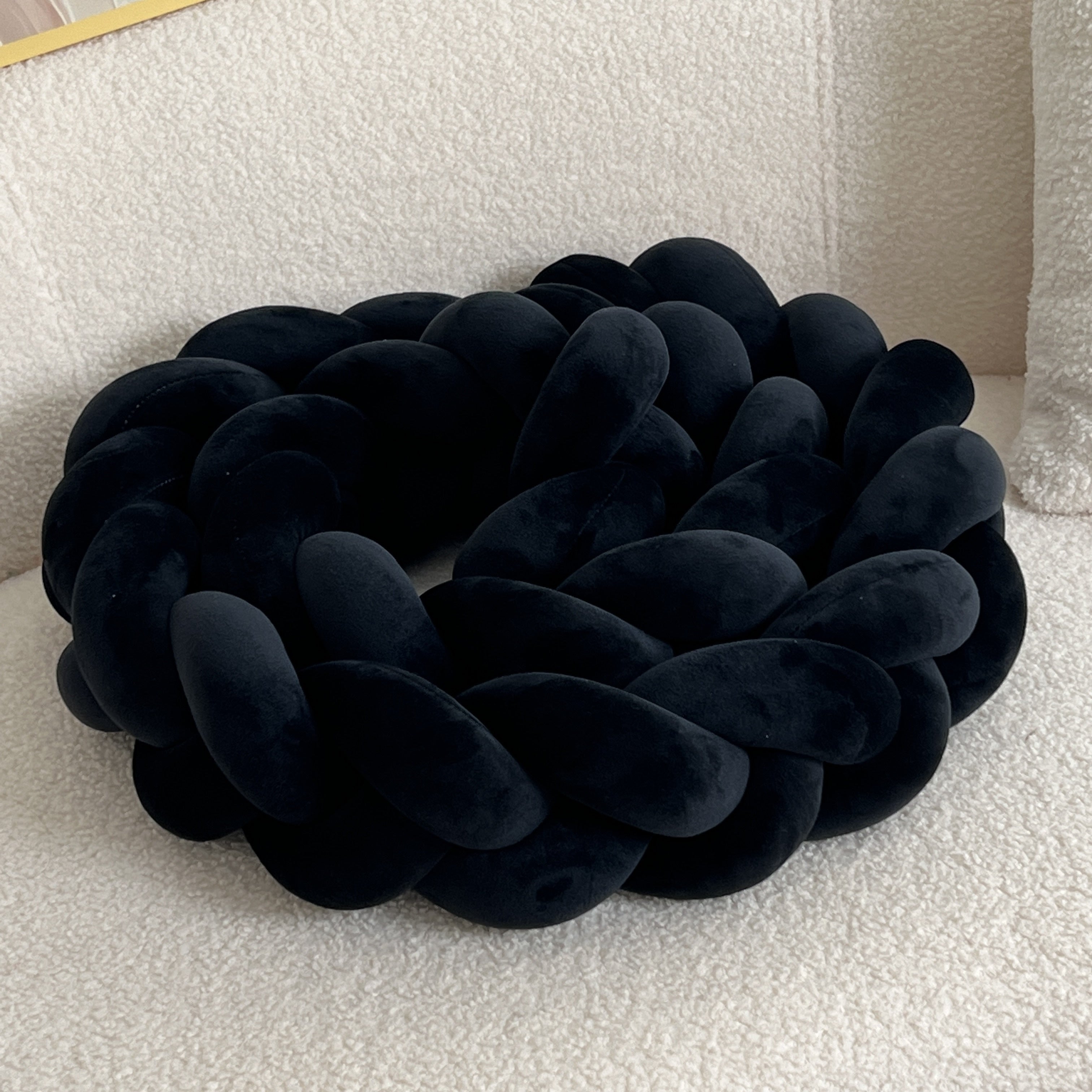 WaveCushion - Modern Wasbaar Vloerkussen met Geometrie