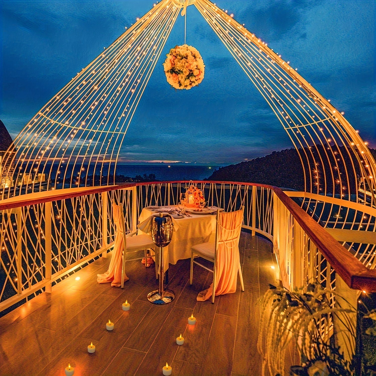 GlowFlicker – Set van 6 LED-Theelichtjes met Afstandsbediening