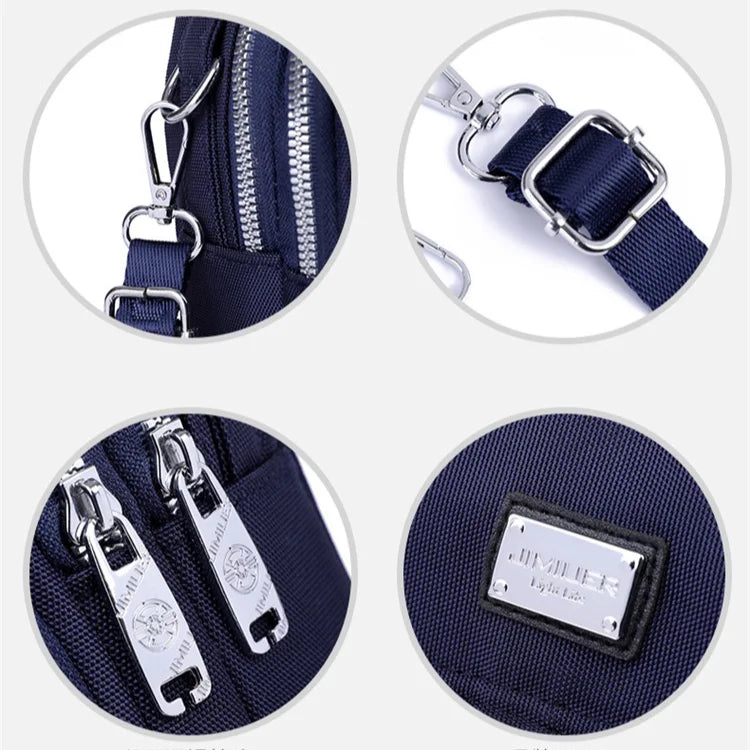 Elegance Crossbody Bag – Waterdichte Mode Tas voor Reis