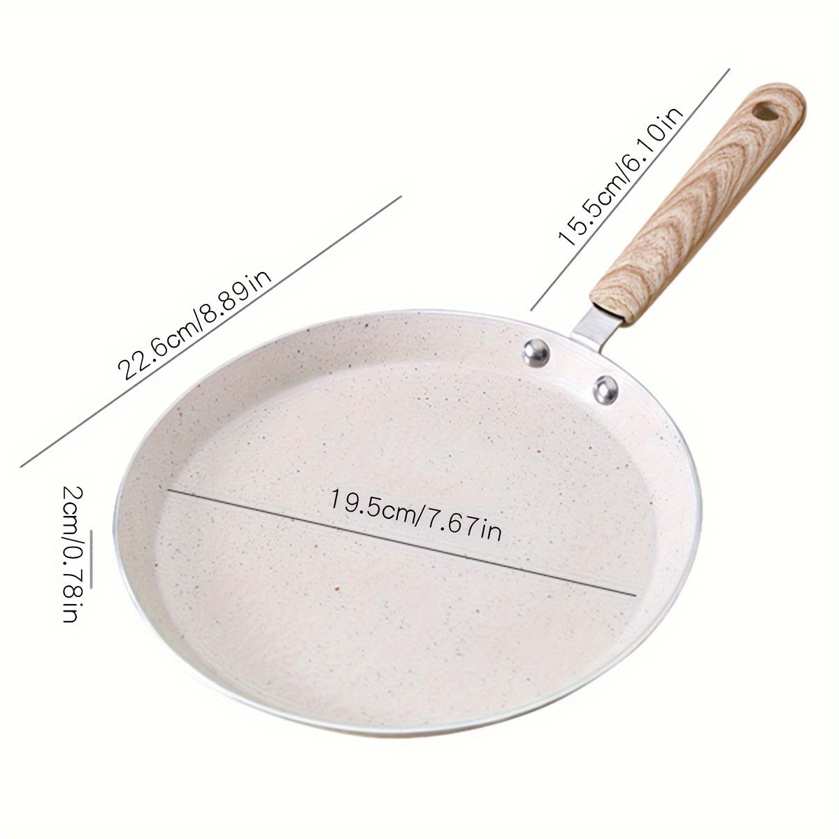 Samaxa - Luxe Koekenpan met Duurzame Coating