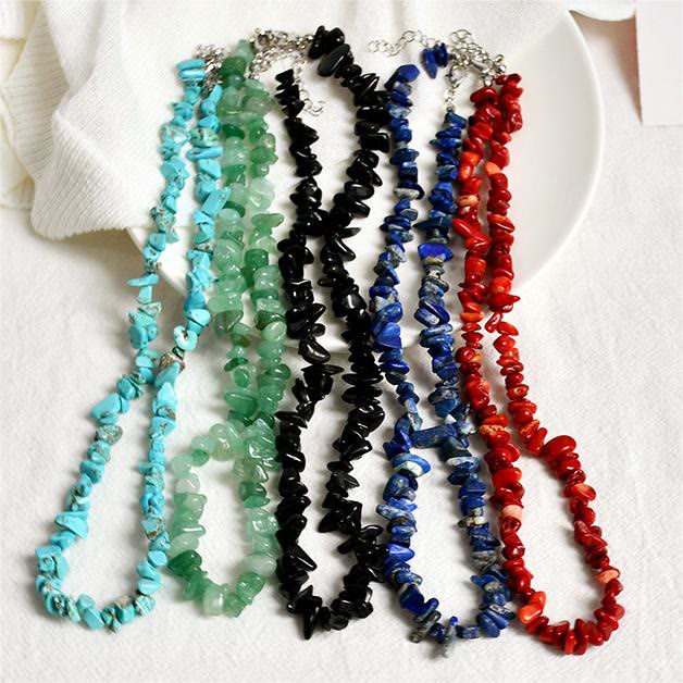 Elegant Gepolijst Kristallen Halsketting - Lina