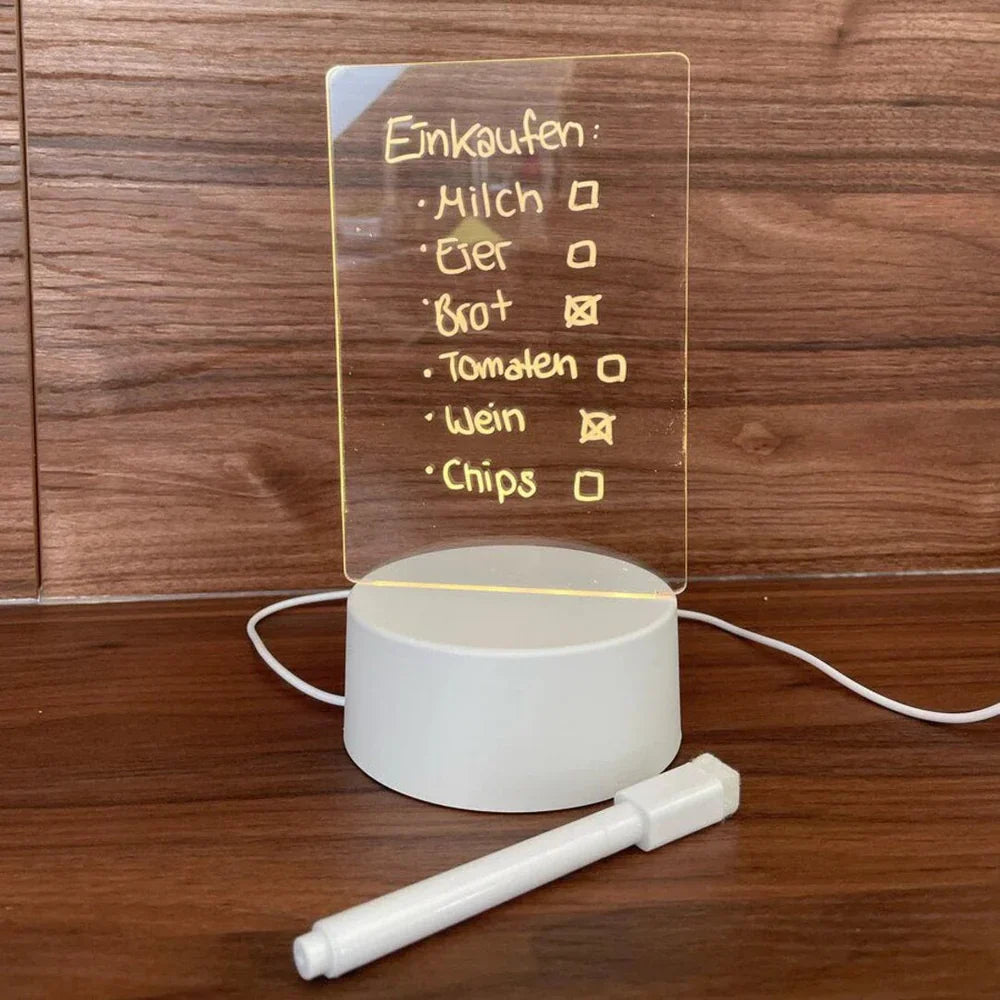 GlowPad – Magisch Verlicht Notitieblok voor Creatievelingen