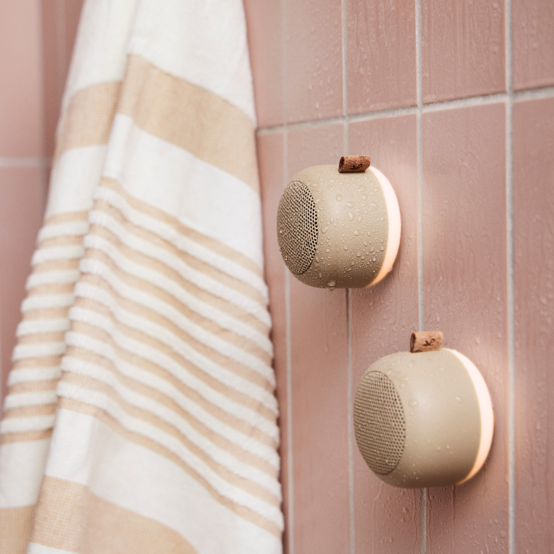 AquaBeats – Waterdichte Bluetooth Badkamerlamp