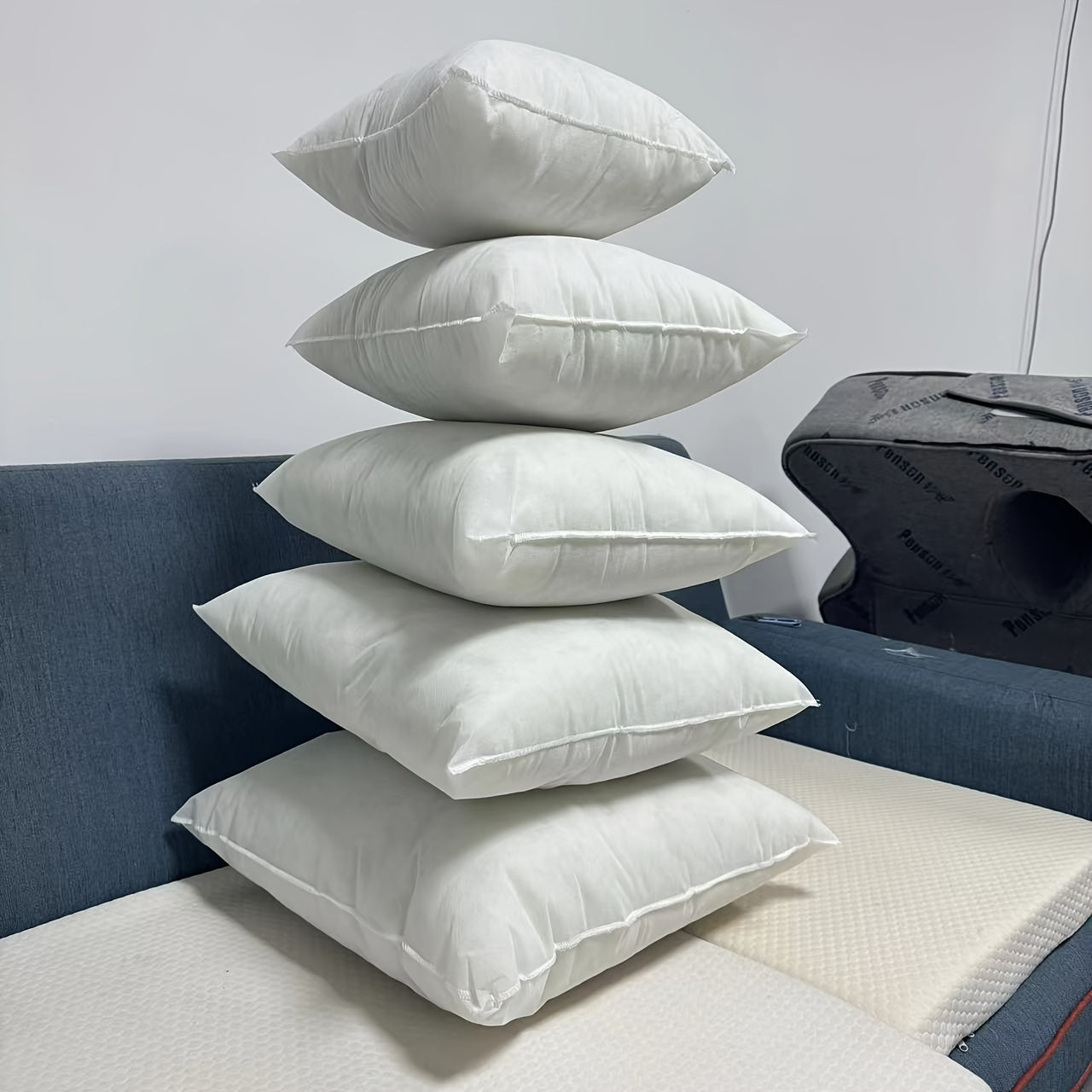 CozyNest Cushions - Luxe Vulling voor Sofa en Bed (2 Stuks)