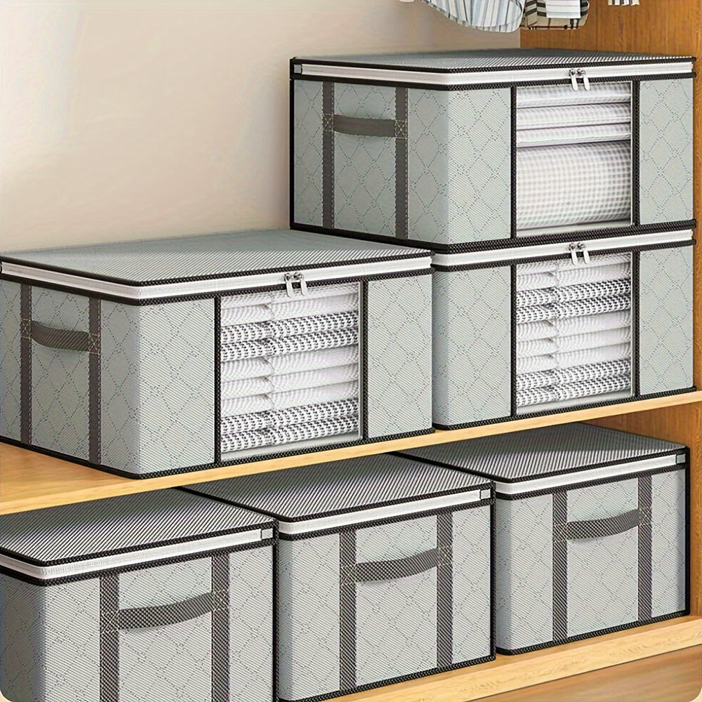 SmartStore - Opvouwbare Opbergzakken Set van 4 voor Kleding en Bedtextiel