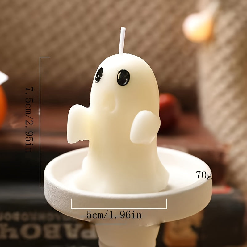 EnchantGlow - Handgemaakte Halloween Geurkaars met Freesia