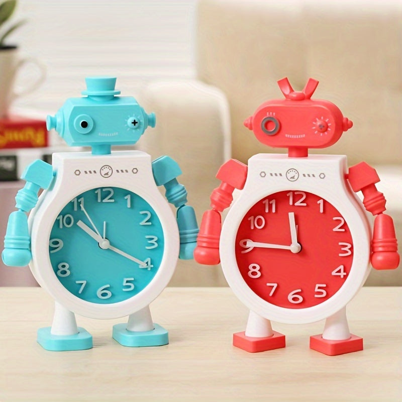 TimeBuddy Clock – Speelse Robot Wekker met Alarm