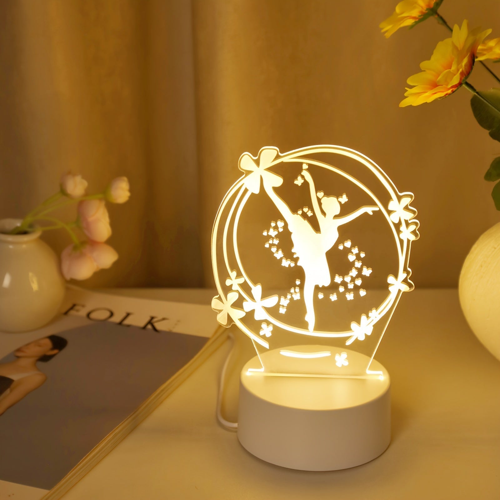 LumiDance – 3D LED Nachtlamp Ballet