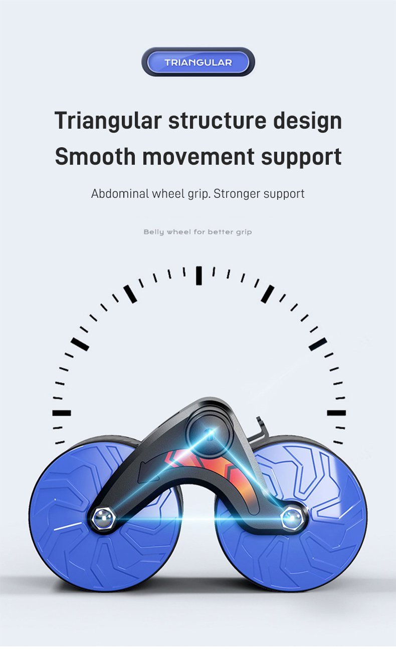 CoreMaster Wheel - Verstelbare Ab Roller met Antislip