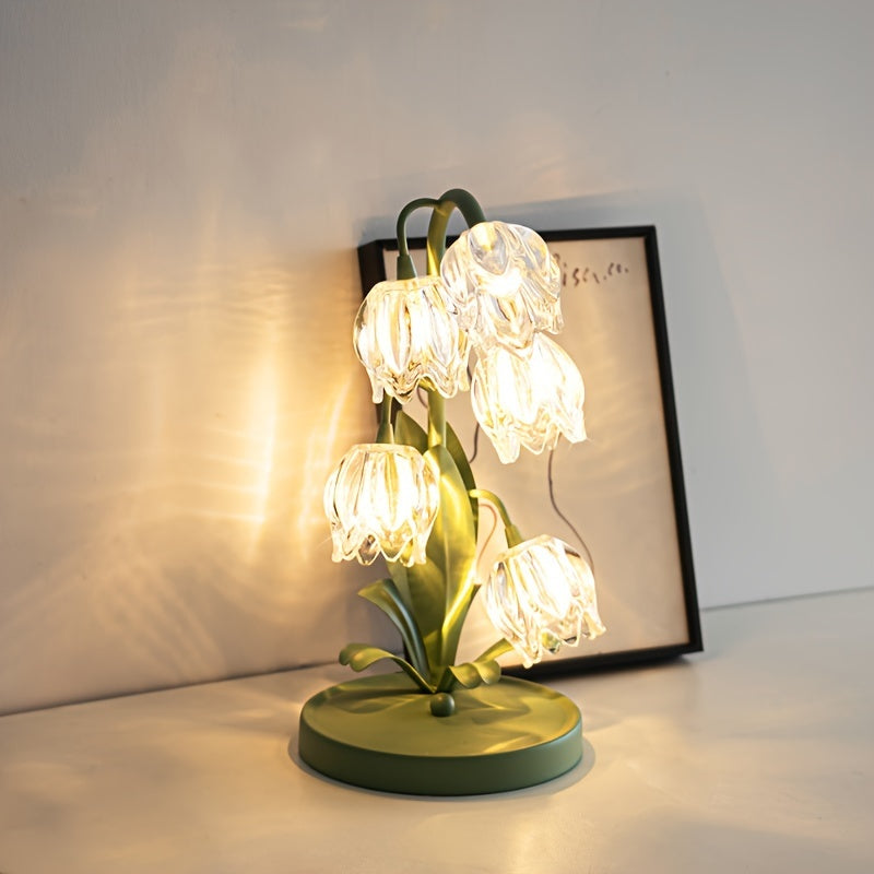 BellBloom - Stijlvolle LED Tafellamp in Bloemenvorm