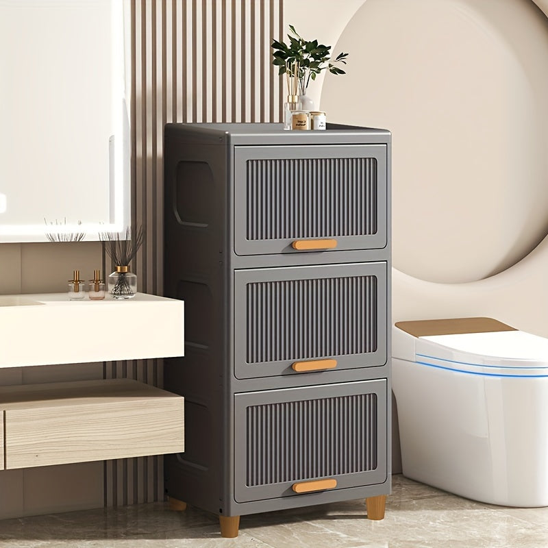 SleekStorage - Waterdichte Flip-Top Opbergkast voor Thuis