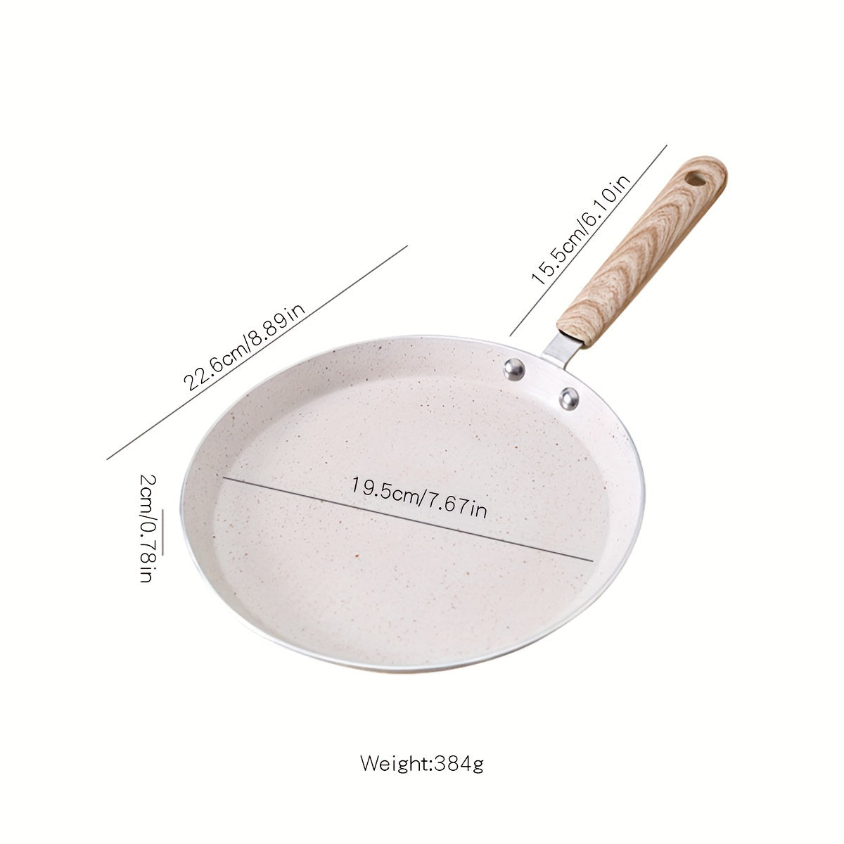 Samaxa - Luxe Koekenpan met Duurzame Coating