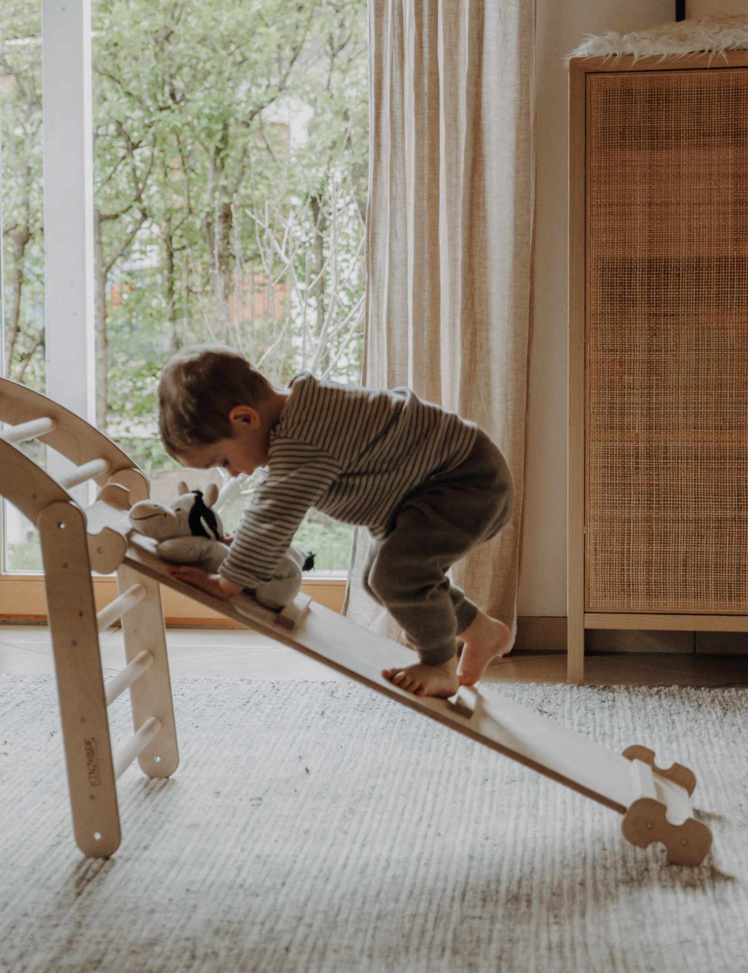 ClimbX Slide – 100 cm Klimbord voor Kinderen