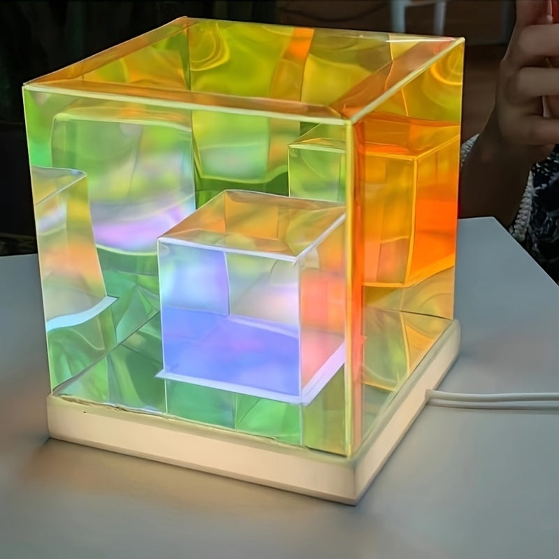 LumiSky - Verstelbare Sterrenhemel Tafellamp Geometrisch