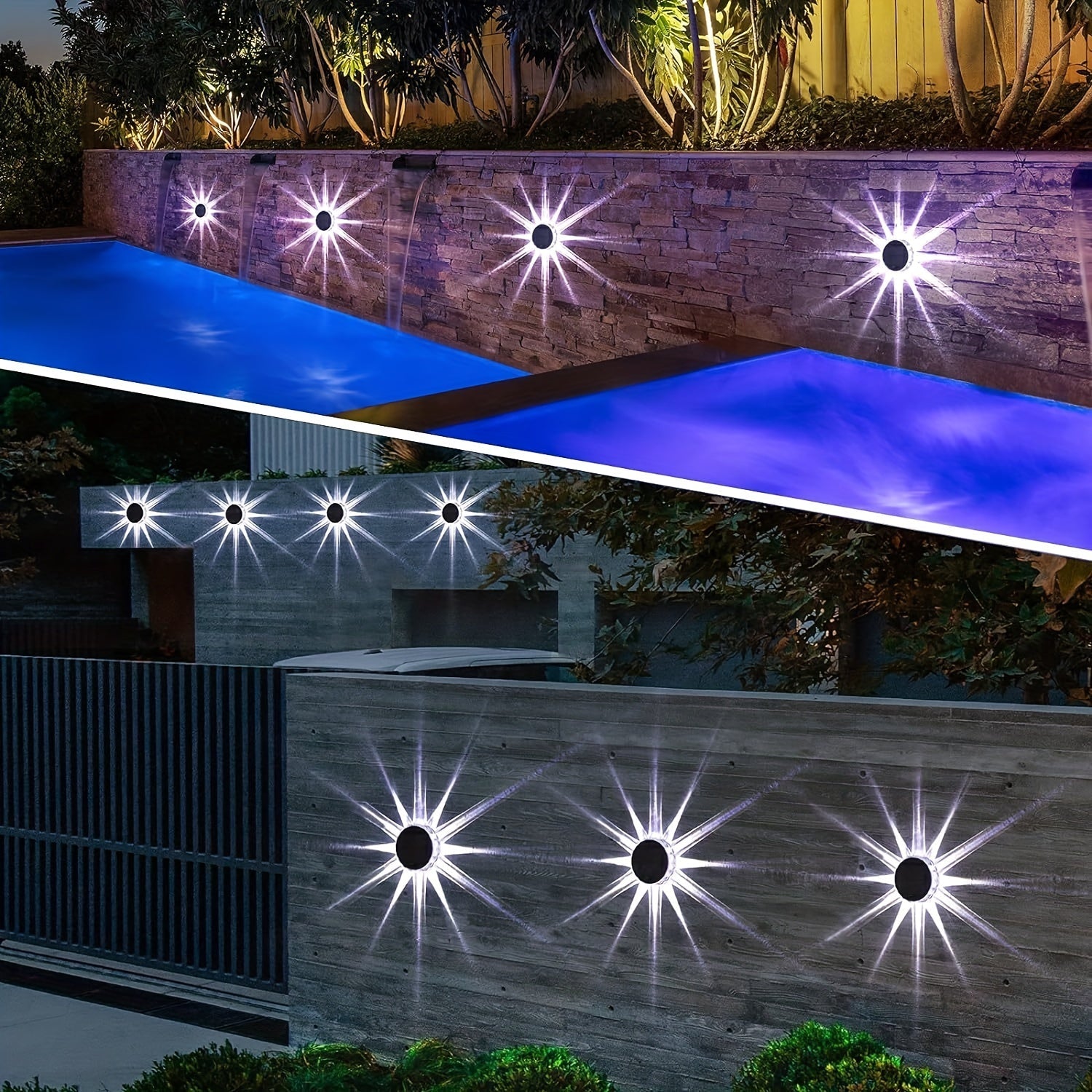SolarGlow Lights – Set van 4 Zonne-energie LED Lichten voor Buiten