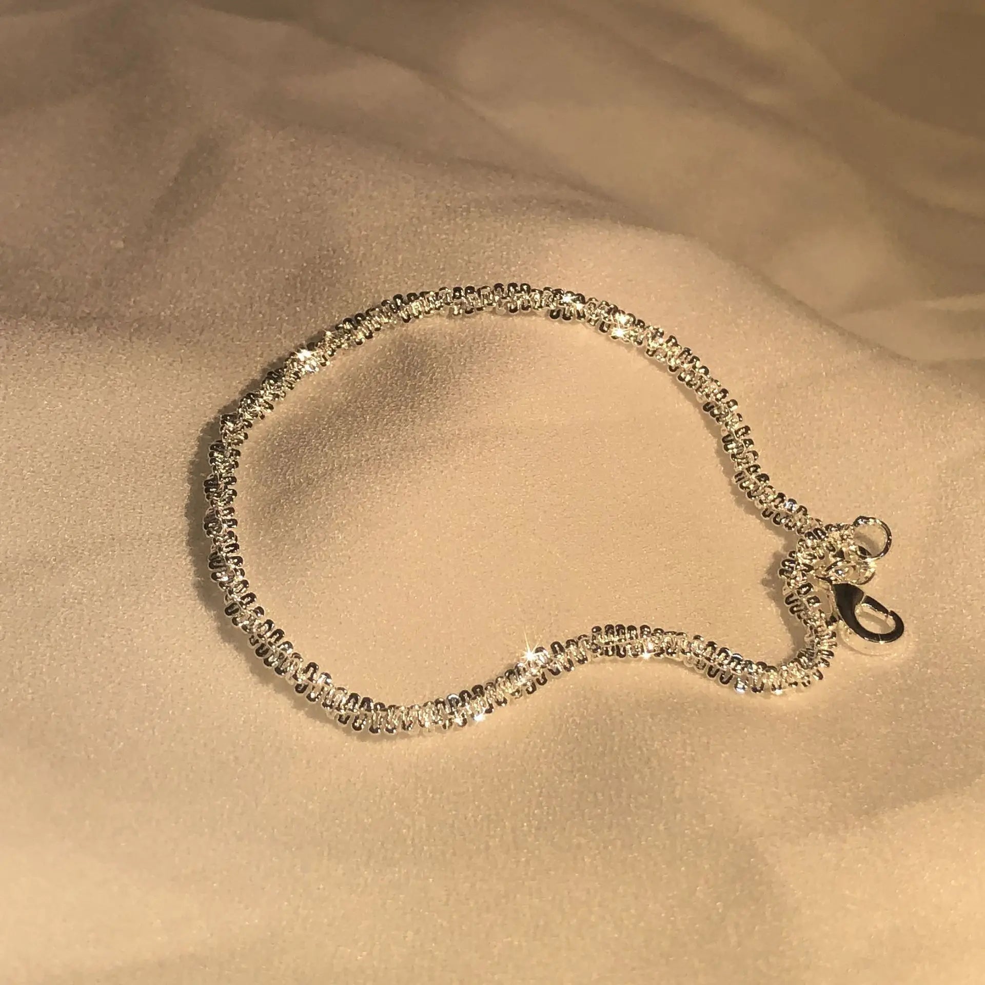 SilverFlow Bracelet – Elegante Sterling Zilveren Armband