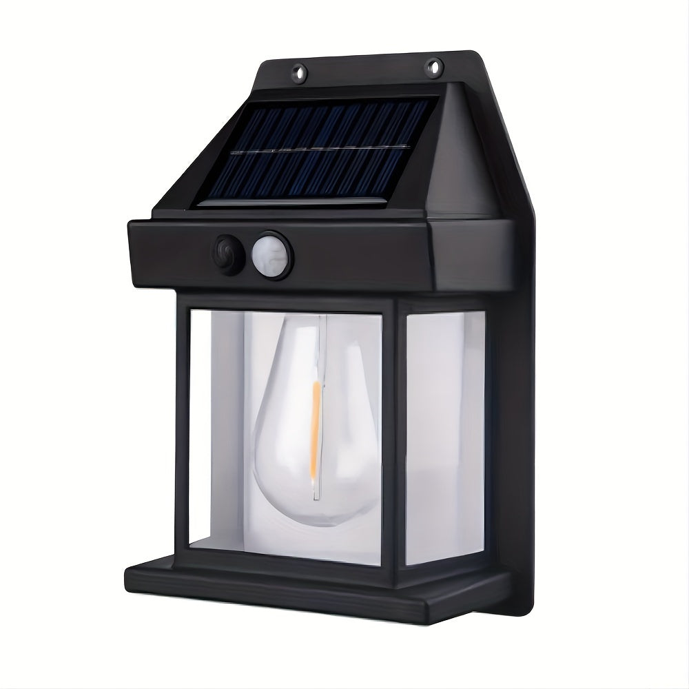 SolarGlow Wall Lamp - Zonne-energie Bewegingssensor LED