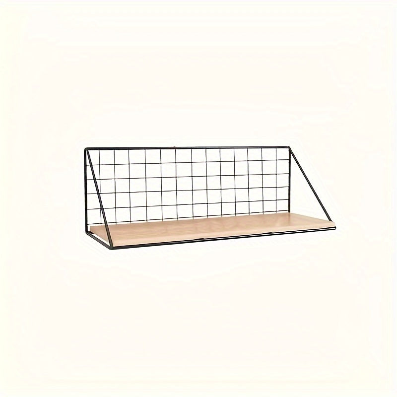 IronRack - Minimalistische Zwevende Wandplank van Ijzer