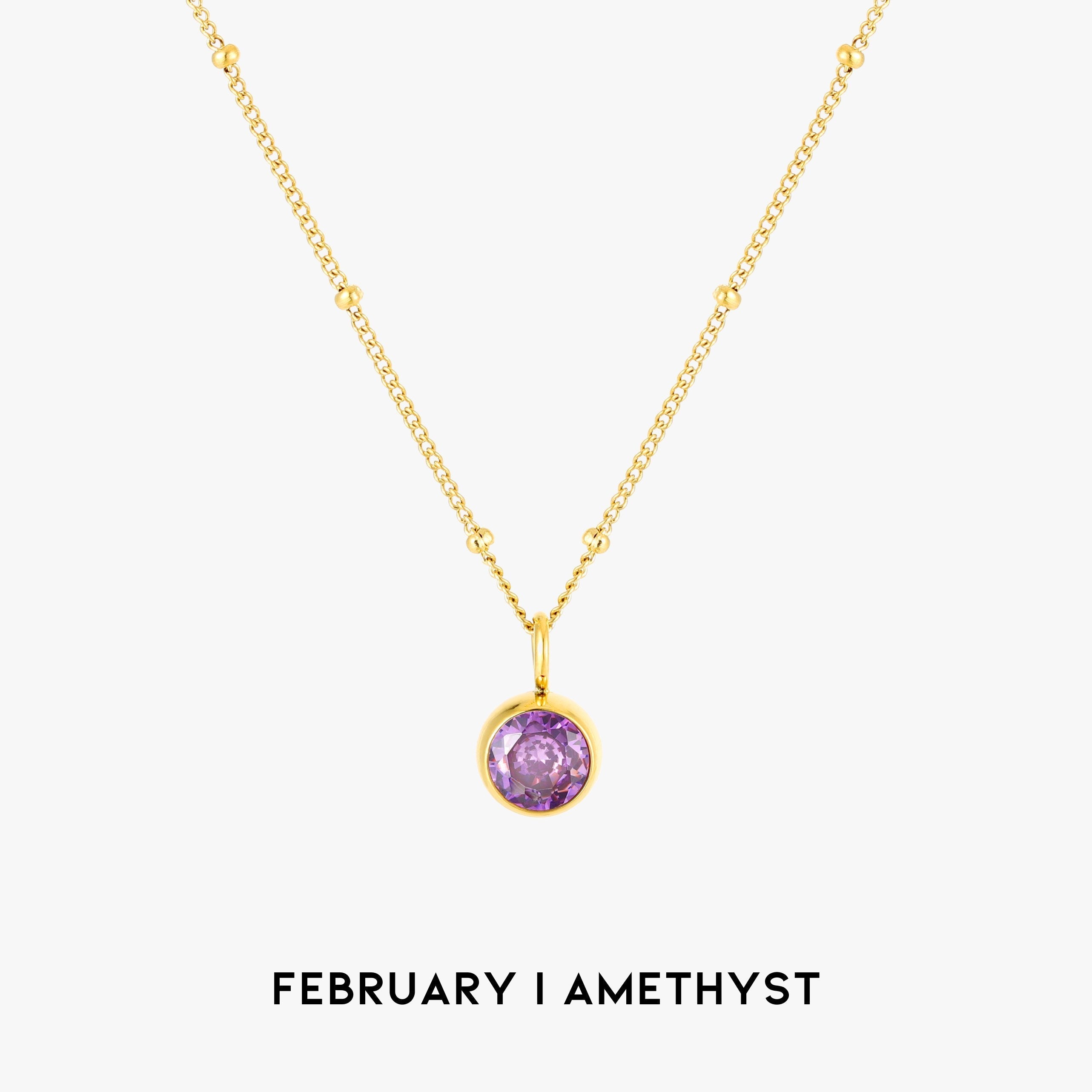 Aurora Geboortesteen Ketting - Een Betoverende Verbondenheid