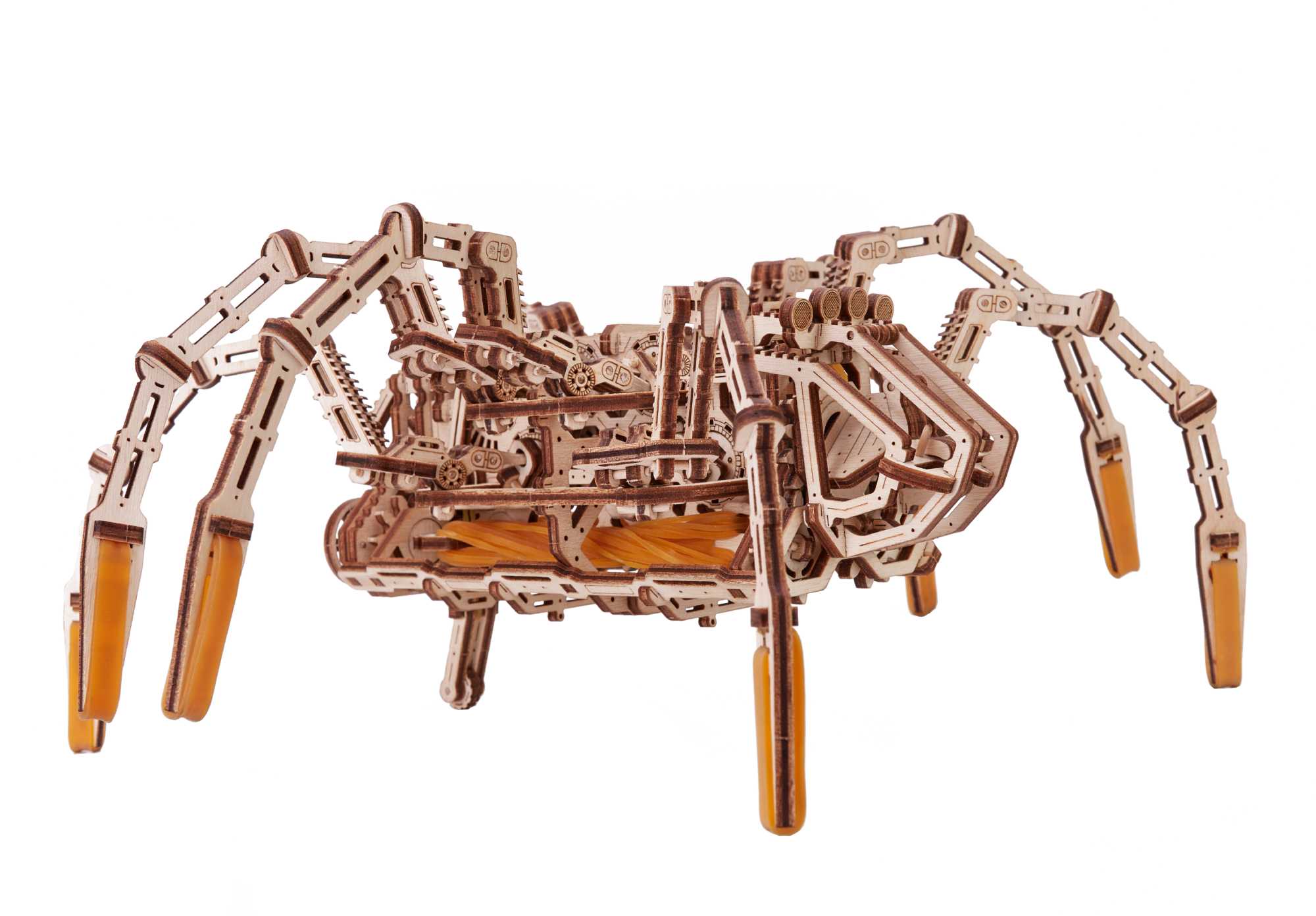 WoodCraft Spider Puzzle - 3D Mechanisch Model