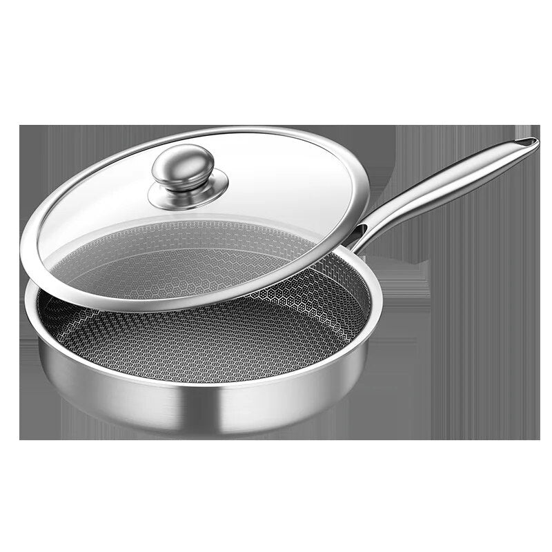 SmartSlick - Antibacteriële Oliebesparende Kookpan met Antiaanbaklaag