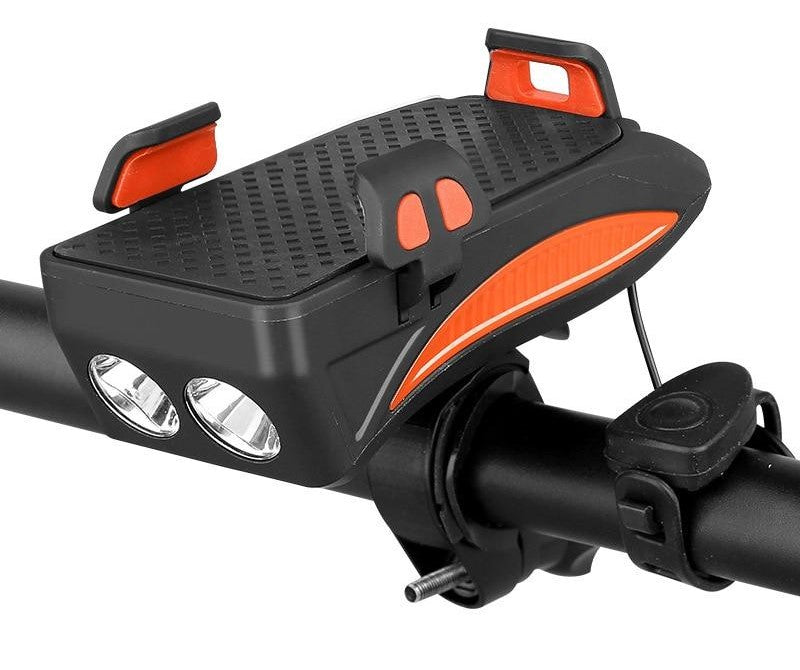 RideGuard - 4-in-1 Fiets Telefoonhouder met Powerbank