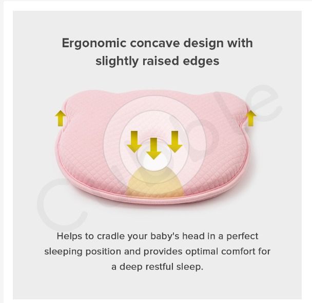 ErgoNest - Orthopedisch Memory Foam Babykussen
