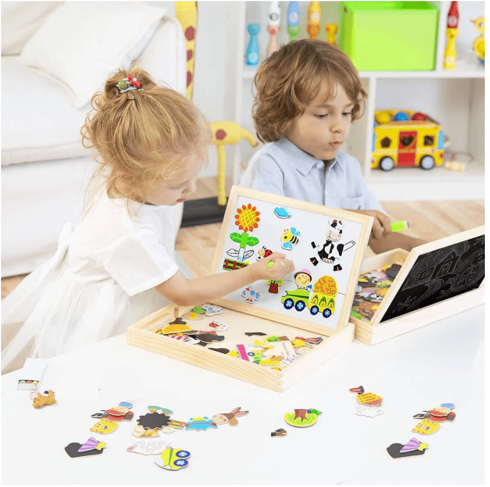 CreativeChalk Board - Magnetisch Tweezijdig Kinderbord