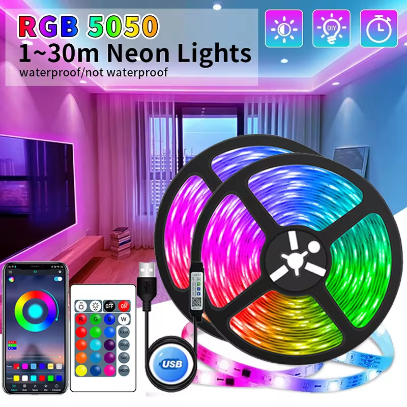 GlowShift - RGB LED Strip voor Kamer en TV