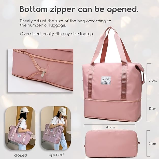 Gabbie Travel Bag - Duurzaam en Uitbreidbaar