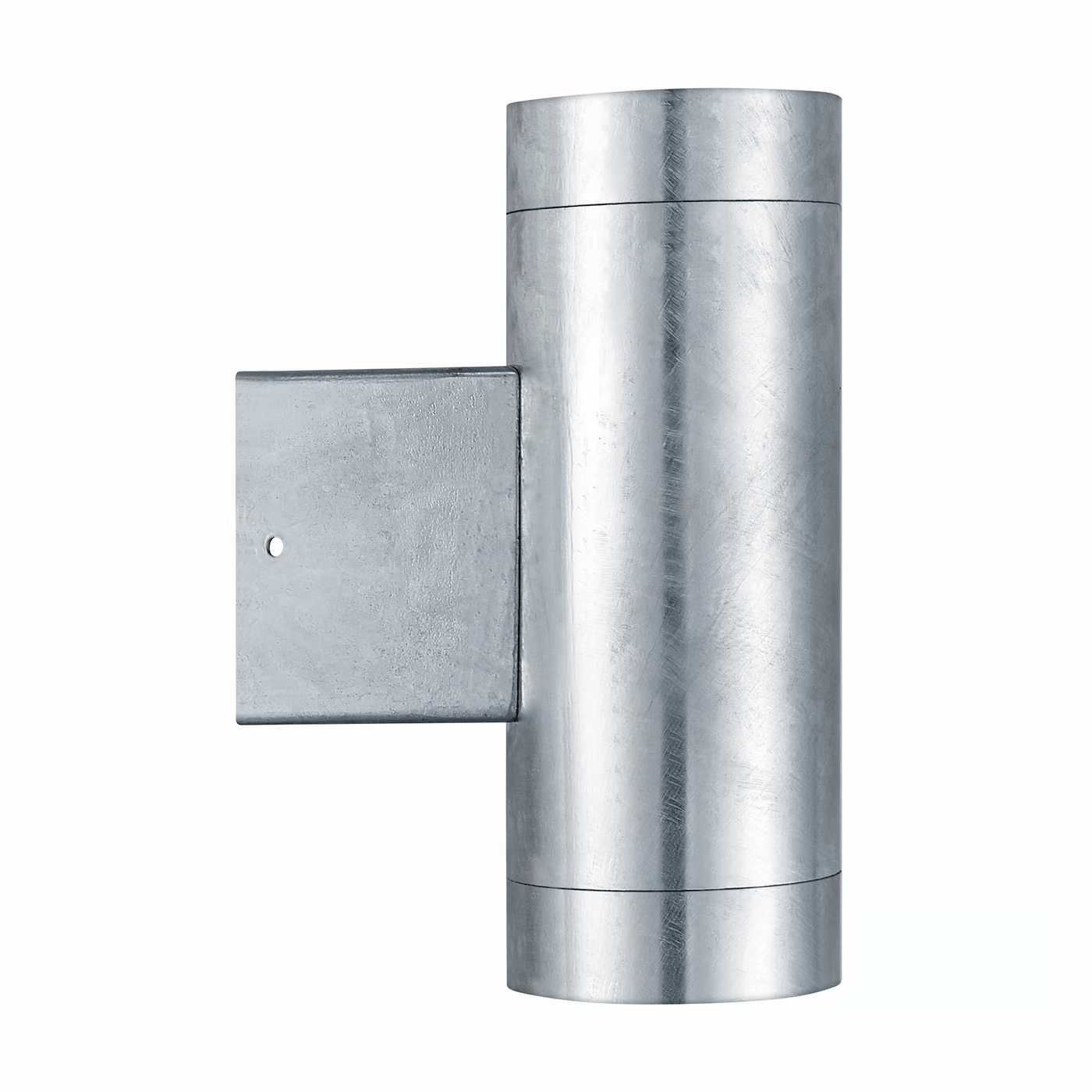 UrbanGlow Light – Strakke Zilveren Up-Down Buitenlamp