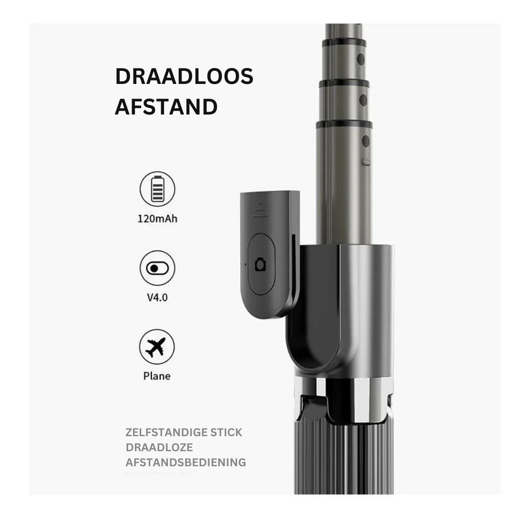 ProStabilizer - Premium Bluetooth Stabilisator voor Mobiele Fotografie