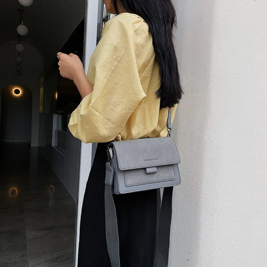 KristelBag - Stijlvolle Crossbody Tas met Flip-Opening