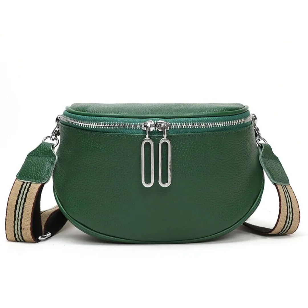 Lucy LeatherBag – Trendy en Schattige Leren Zadeltas