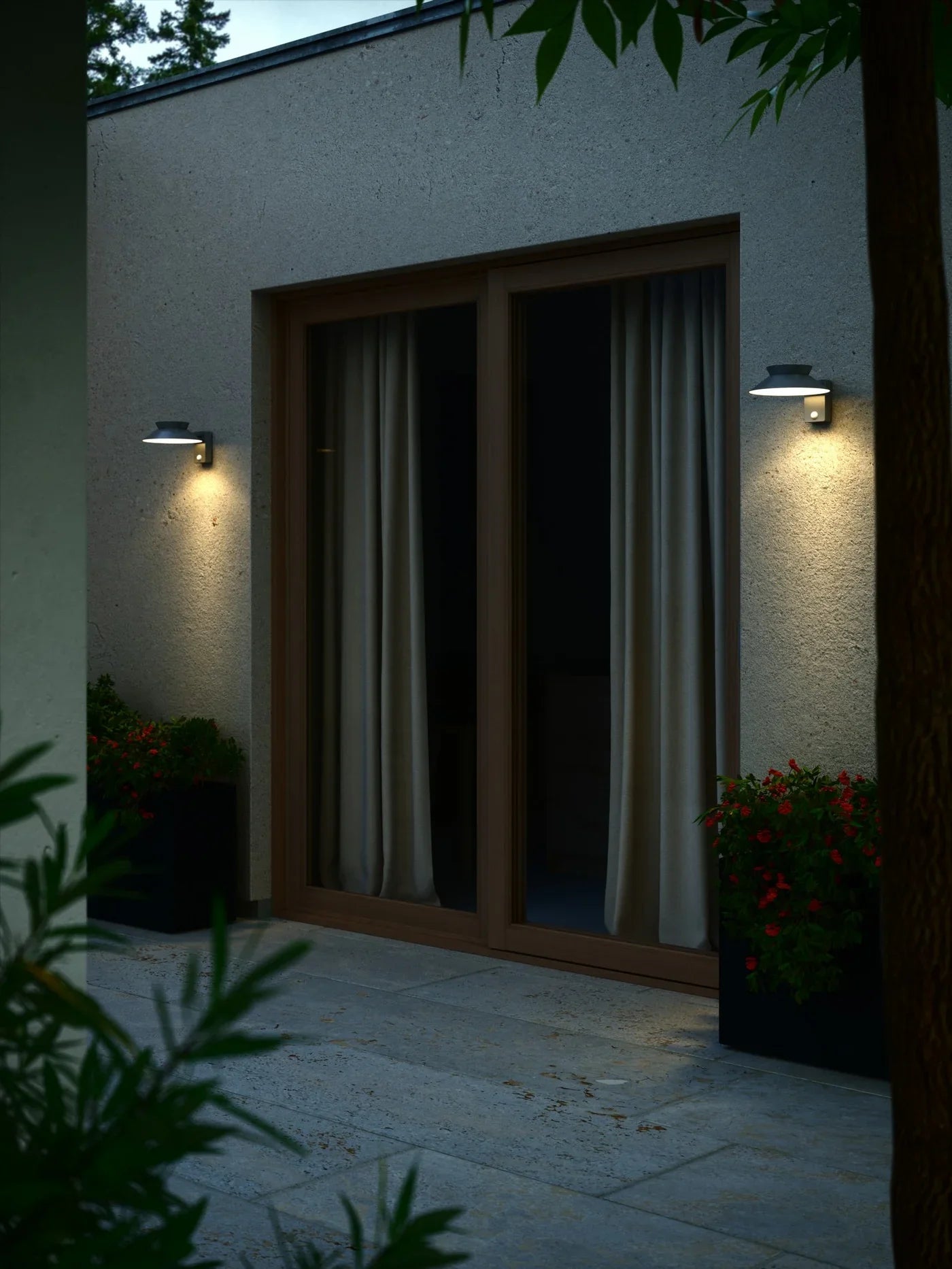 Justina Solar Buitenlamp – Draadloos LED Design met Sensor
