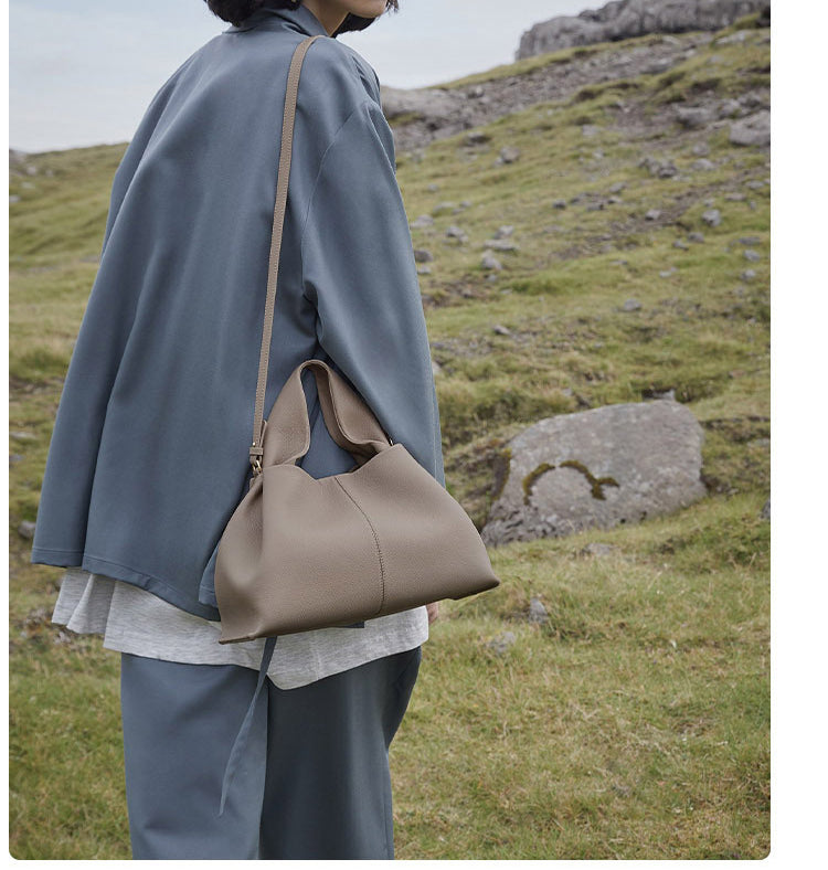 PureElegance Bag - Luxe Vintage Leren Damestas