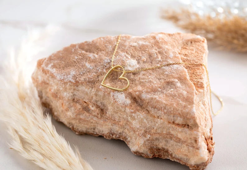 BoldHeart Ketting – Elegante Open Hart Hanger