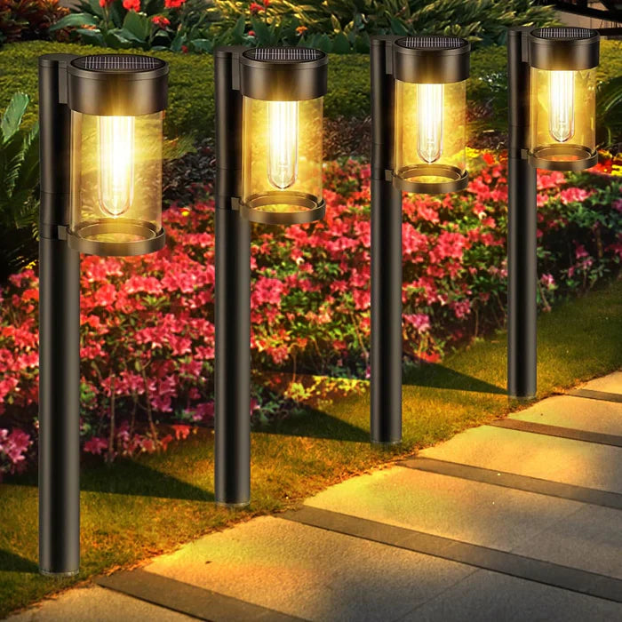 LumiPath – Luxe Zonne-energie Padverlichting voor Tuin