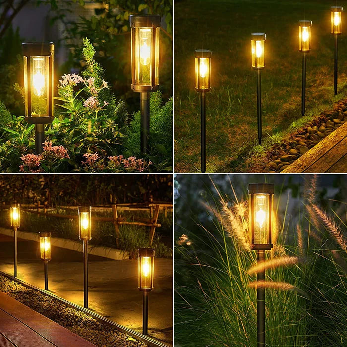 LumiPath – Luxe Zonne-energie Padverlichting voor Tuin