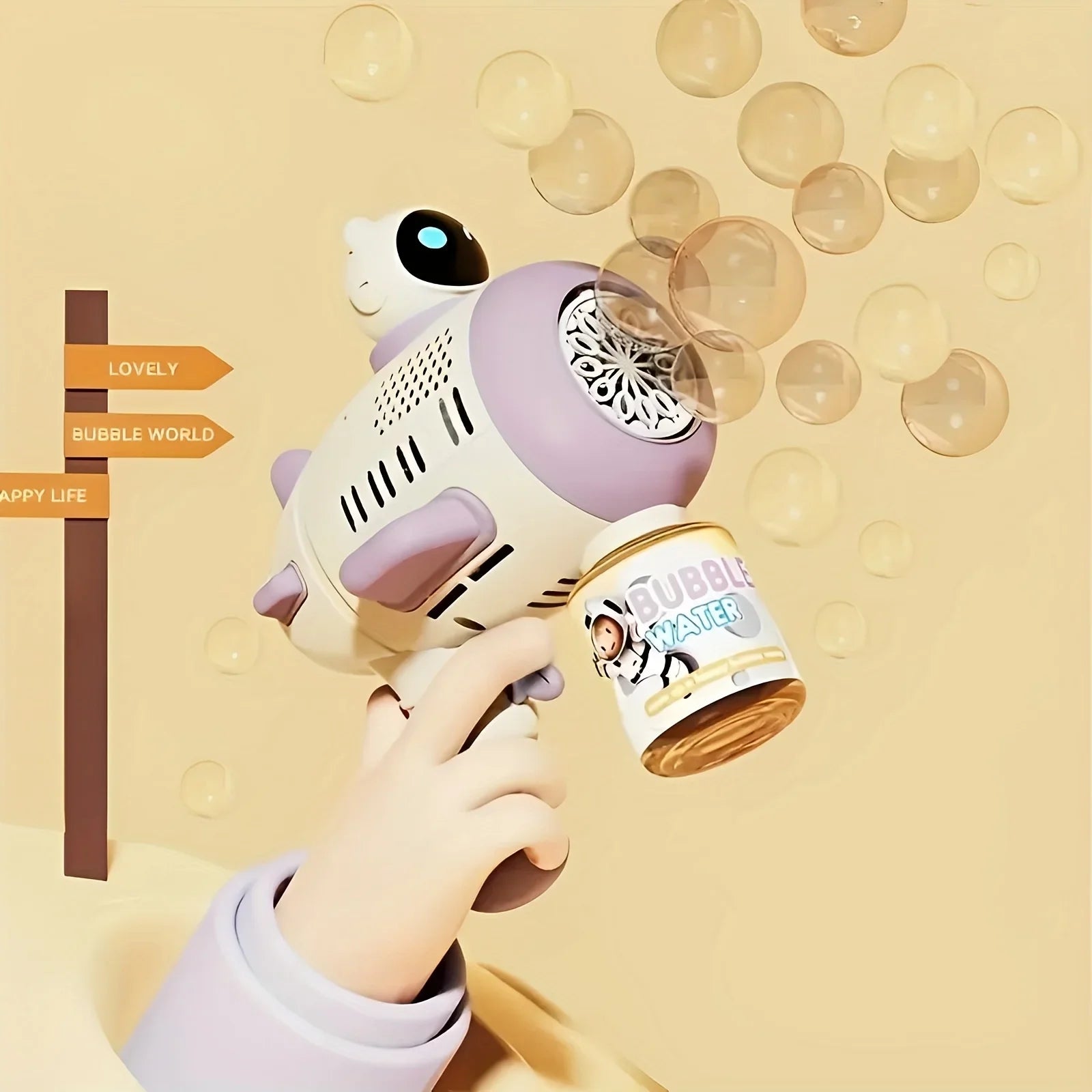 Spaceman Bubble Blaster - Innovatief Bubbelspeelgoed voor Buitenplezier