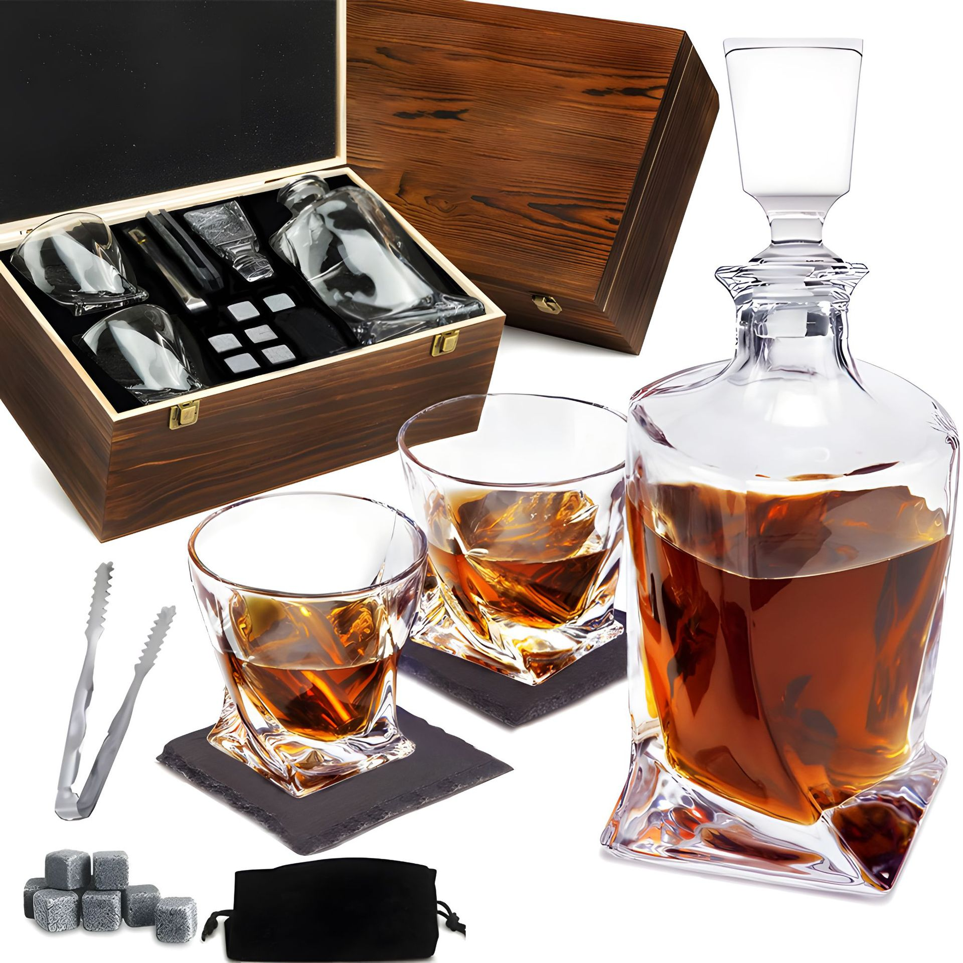Luxe Kristallen PrestigePour Karaf - Luxe Kristallen Whisky Set