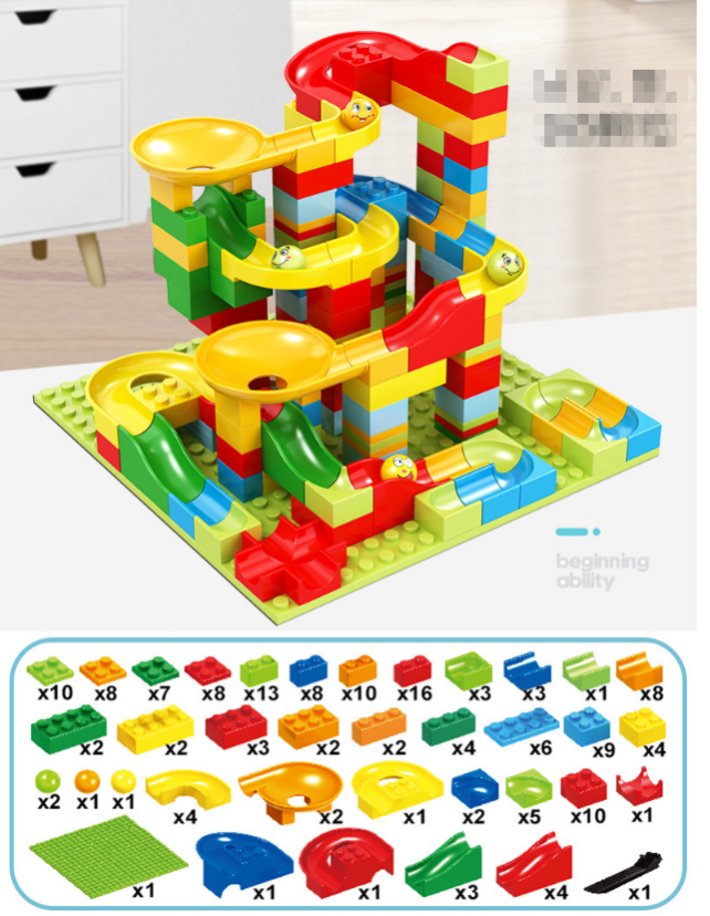 MarbleBuilder Set - Aanpasbare Marble Racebaan voor Creatie