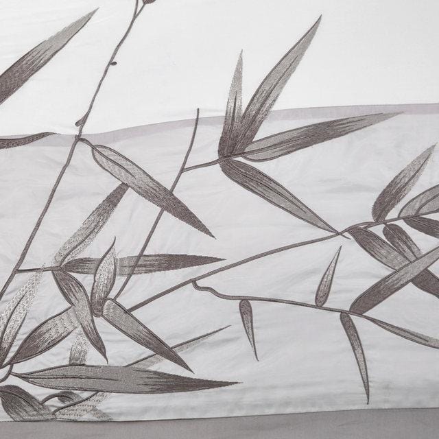 Bamboo White Bloom - Luxe Dekbedovertrekset van Egyptisch Katoen