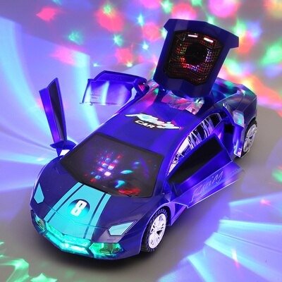 SpeedGlider – Dynamische politieauto met licht en geluid
