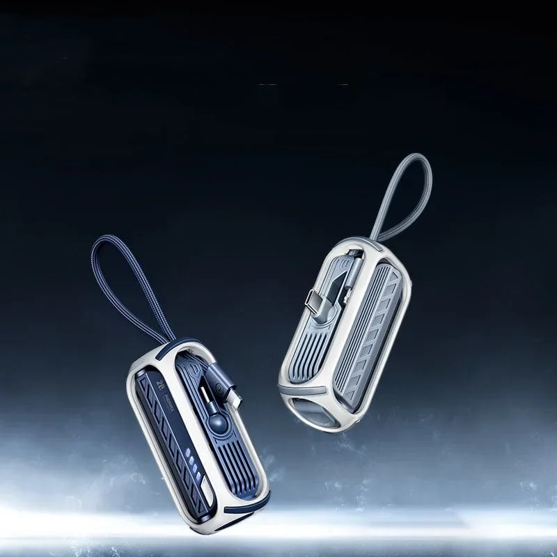 CompactCharge – Stijlvolle Draagbare Powerbank voor Reizen