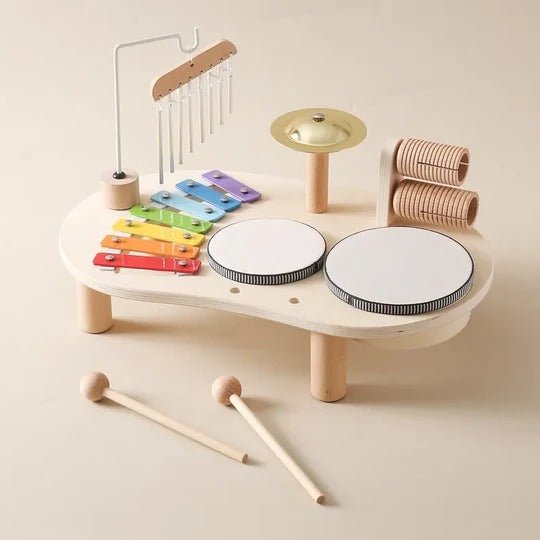 MiniMaestro Set – Educatief Houten Speelgoed voor Baby's