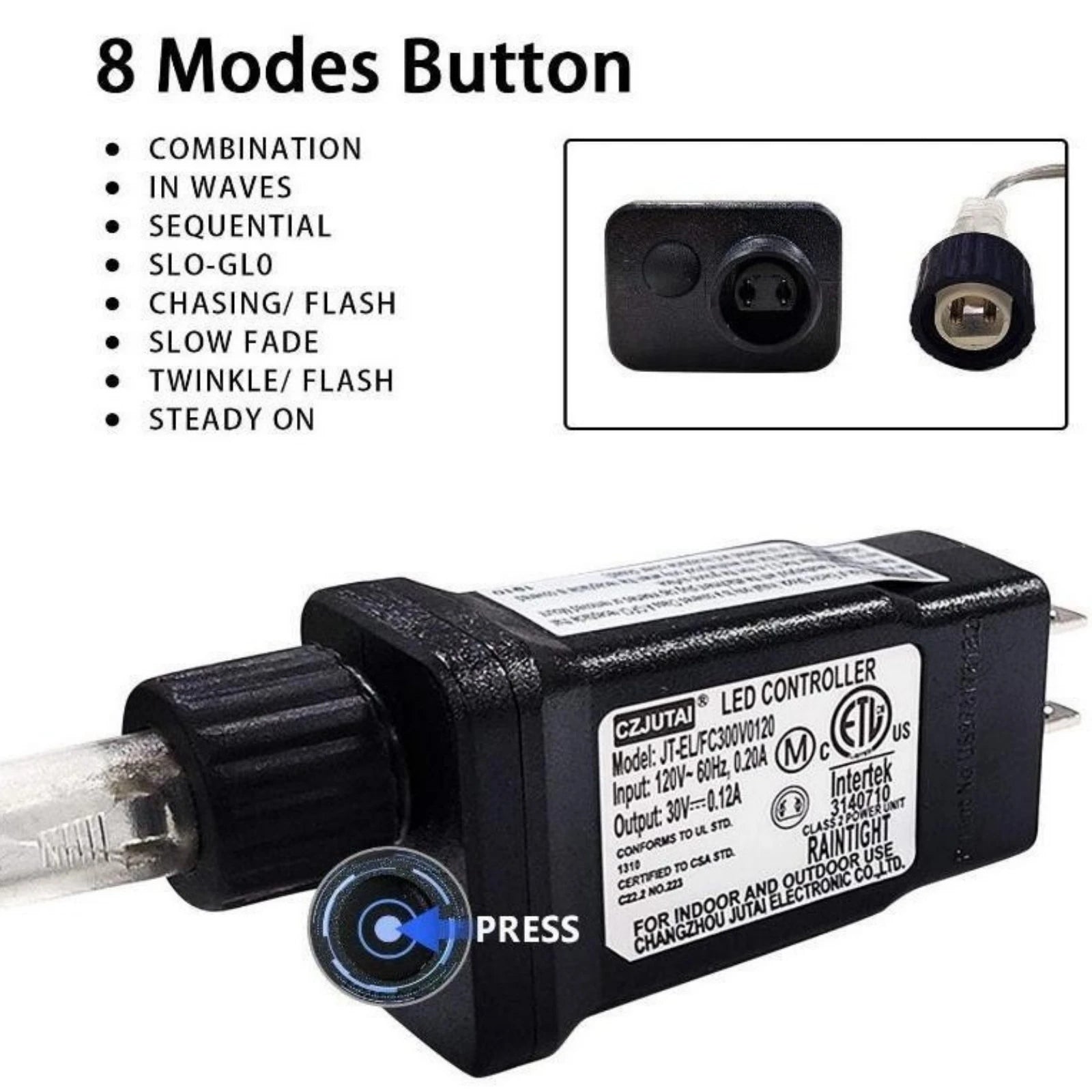 Kerst Delight - Magische LED Gordijnverlichting voor Buiten